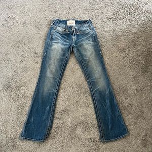 Big Star liv boot cut jeans 24R 31 1/2 inseam